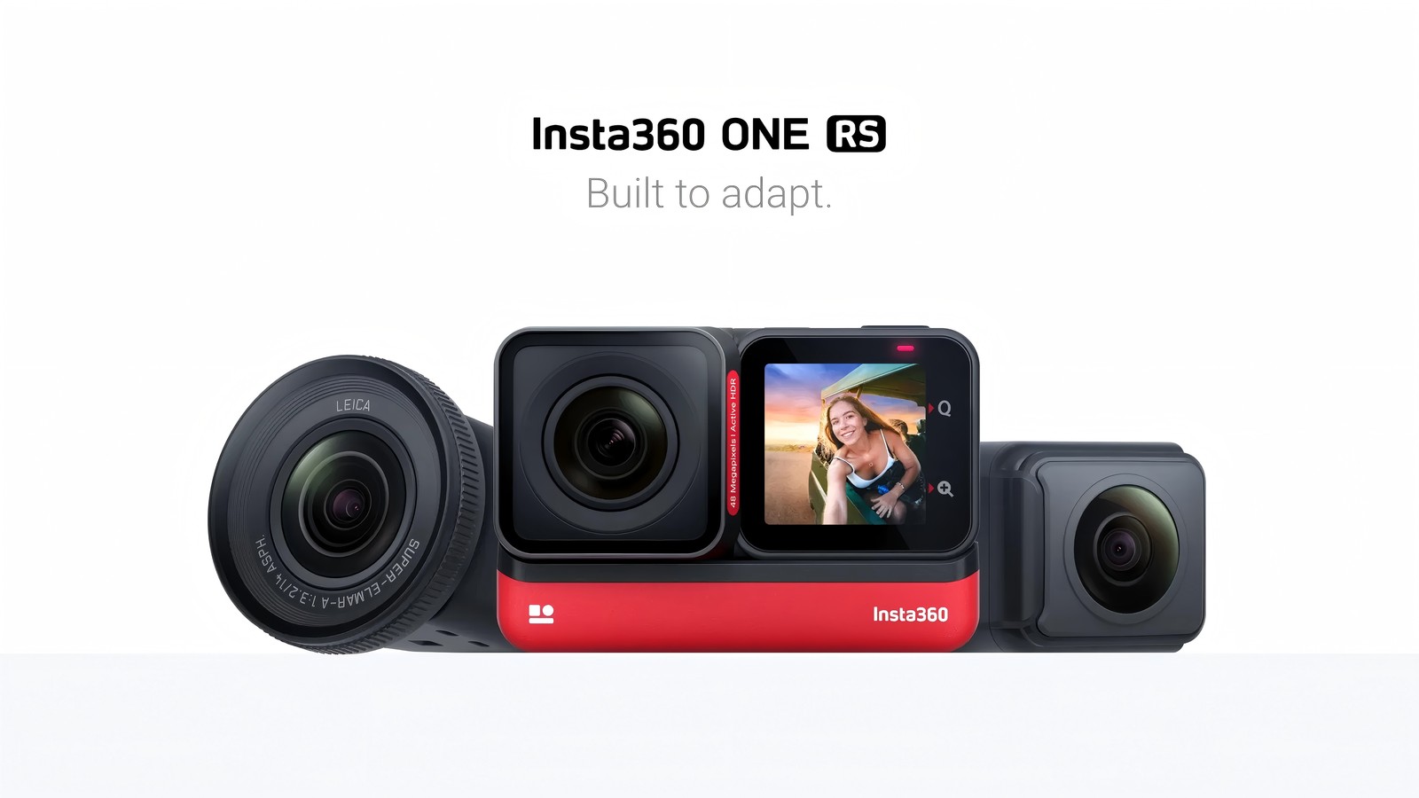 Insta360 ONE RS 1-Inch Edition Co Engineered, Twin Edition Active HDR AI Editing