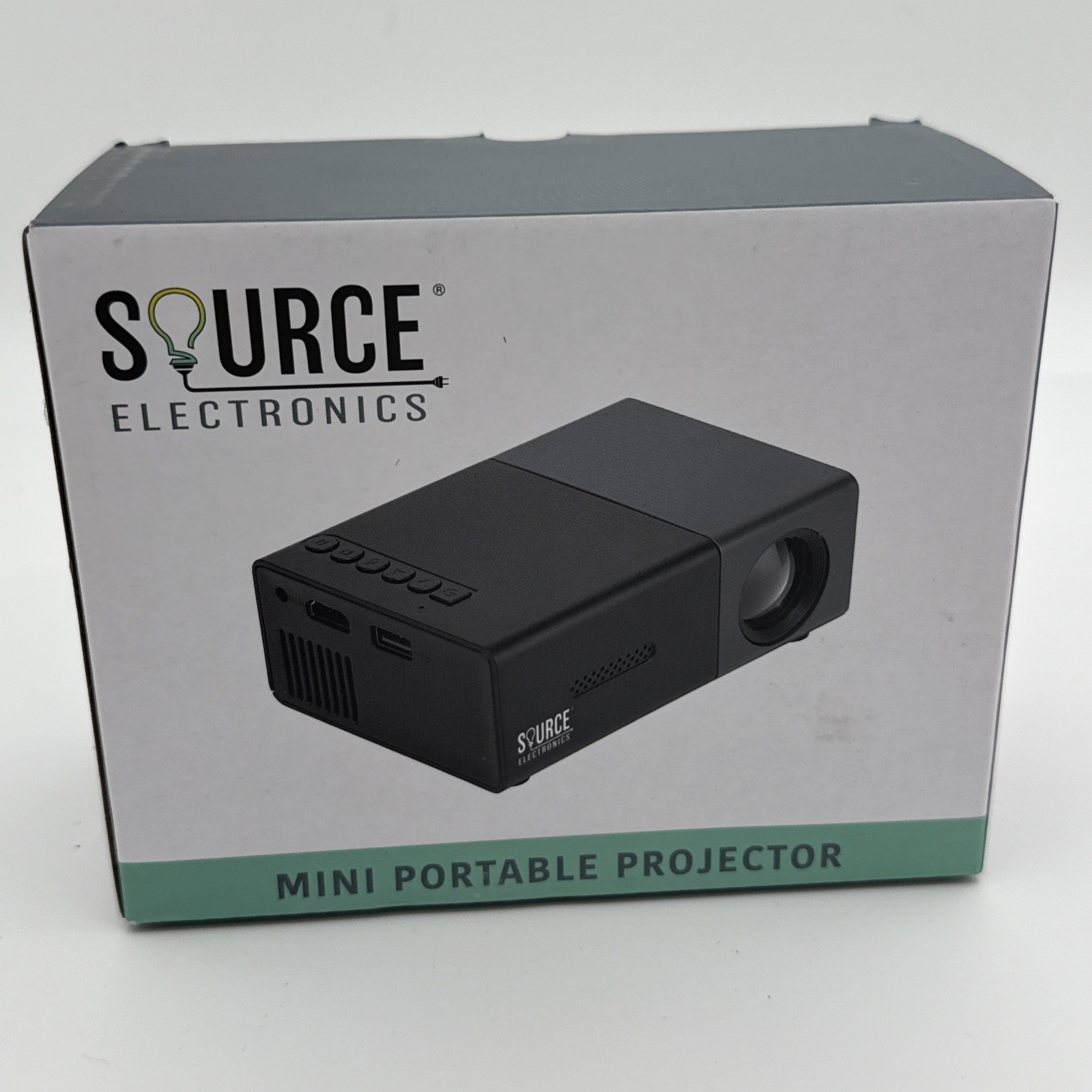 New Source Electronic Portable Projector Mini 6” NIB TFT LCD W/remote Bundle