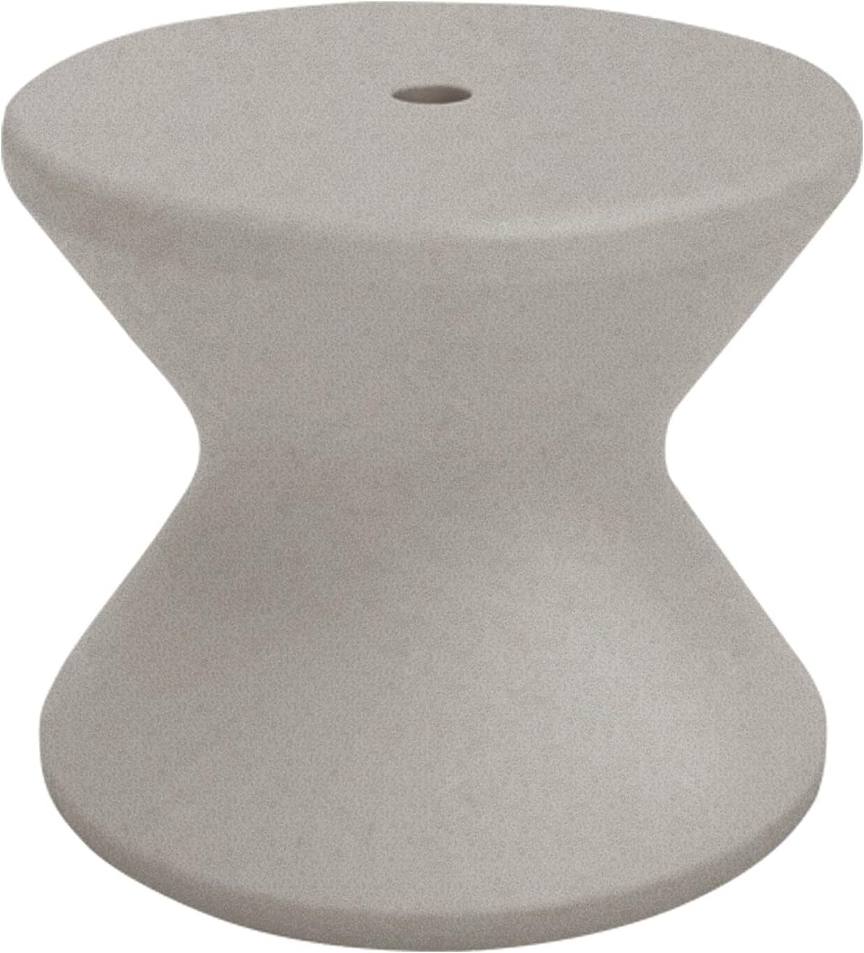 In-Pool Side Table with Umbrella Hole - Sandstone Design for Relaxation