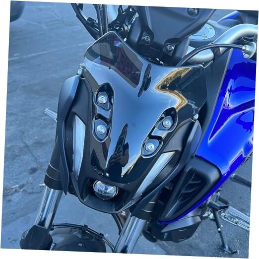 Motorcycle MT07 Windscreen for YA&MA&HA MT-07 FZ07 FZ-07 Accessories Dark Smoke