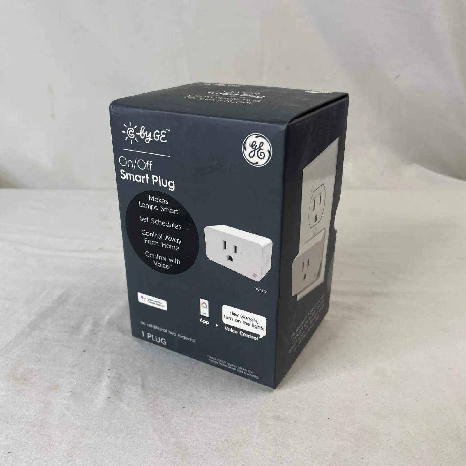GE C by GE On Off Smart Plug Wi-Fi Outlet Voice Control Alexa Google Home