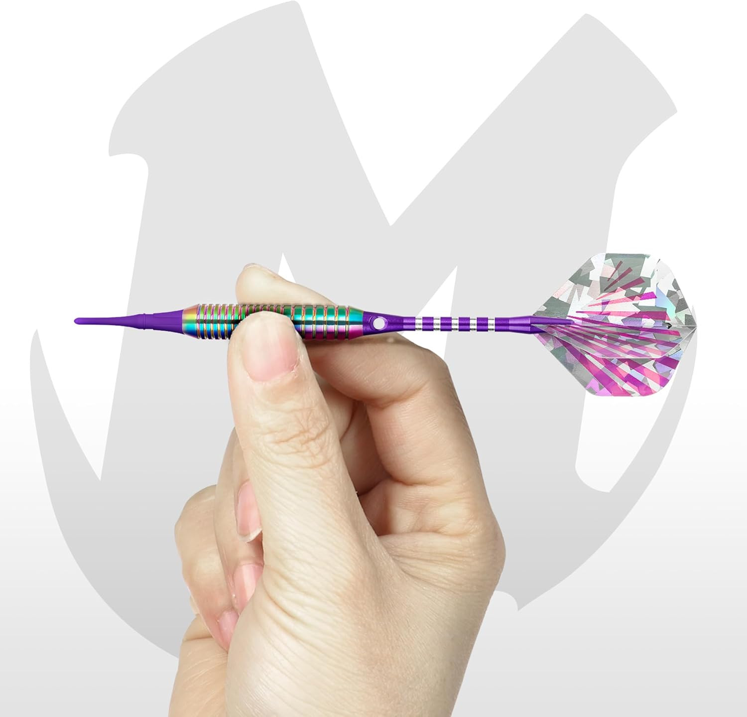 Darts Plastic Tip 3Pcs with Extra Accessories, Professional Soft Tip Dart for El