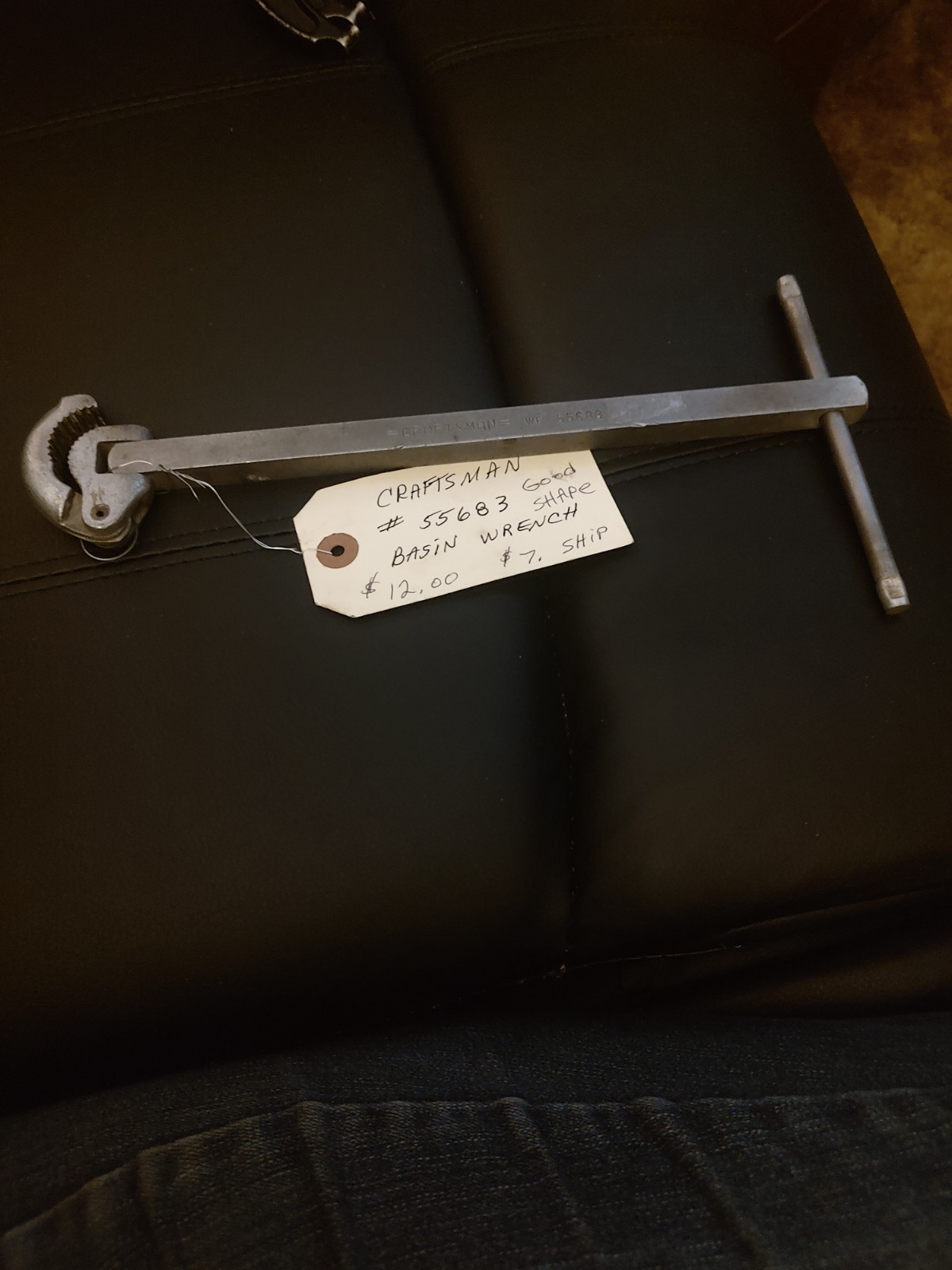 CRAFTSMAN #55683 swivel basin wrench sink wrench