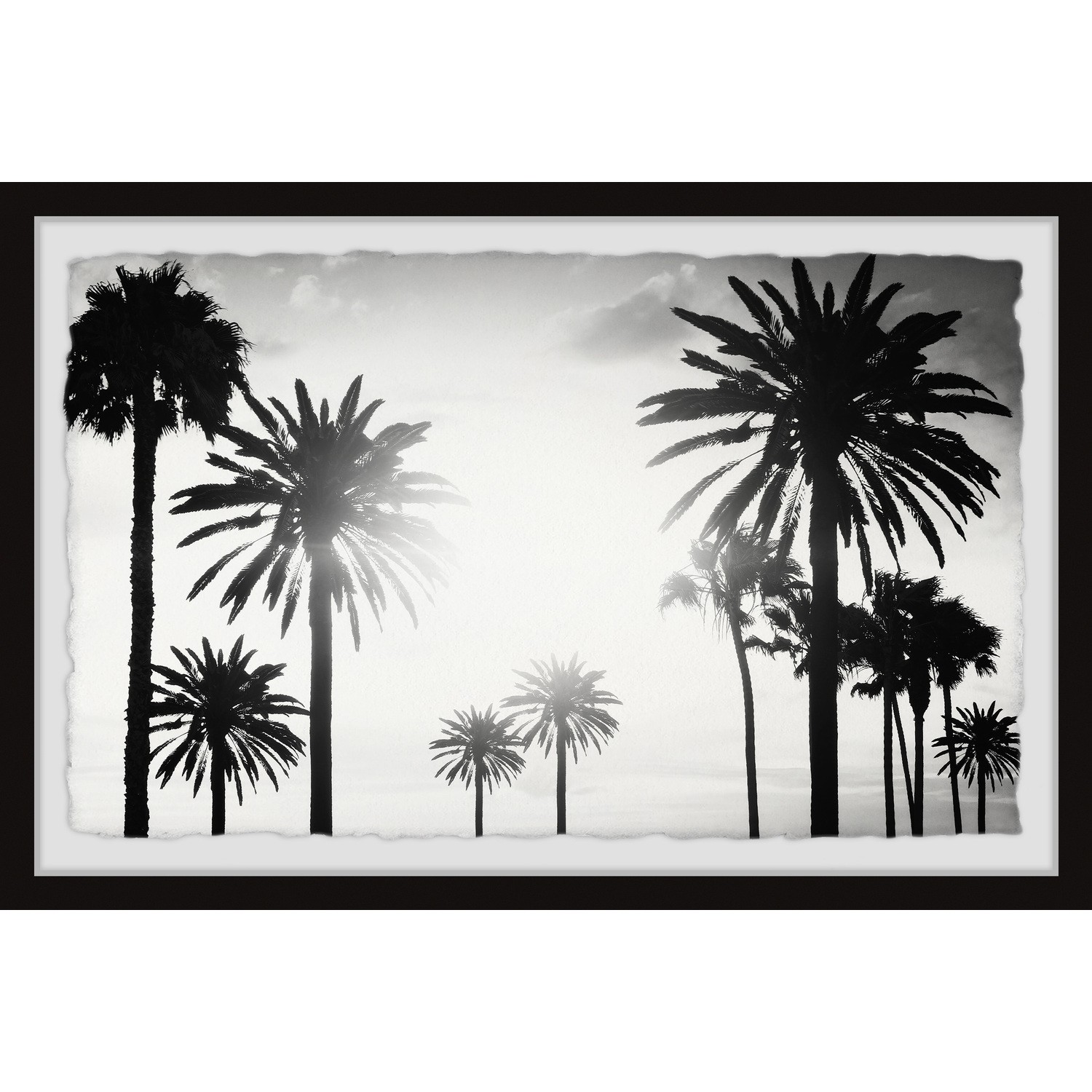 Marmont Hill Group of Palm Trees Framed Painting Print