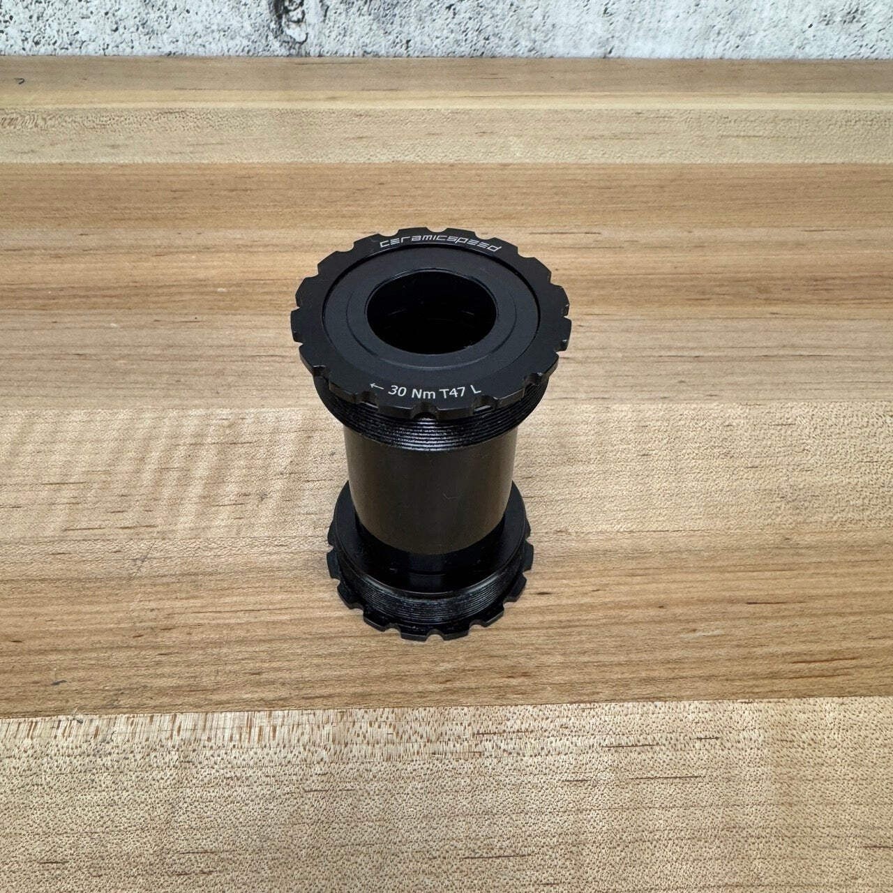 Low Mile! Ceramicspeed Coated Threadfit T47/86 Bottom Bracket for 24mm Spindles