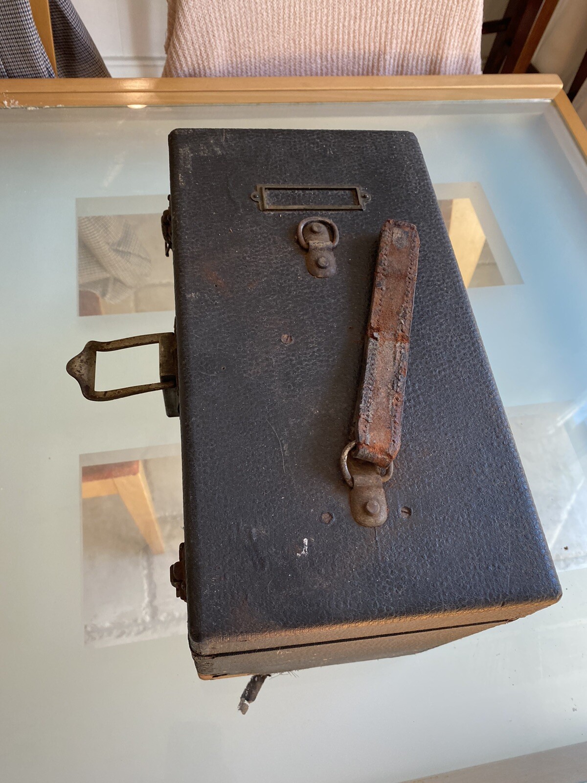 Ernst Leitz Wetzlar WW II Military Microscope W/ Original Case.