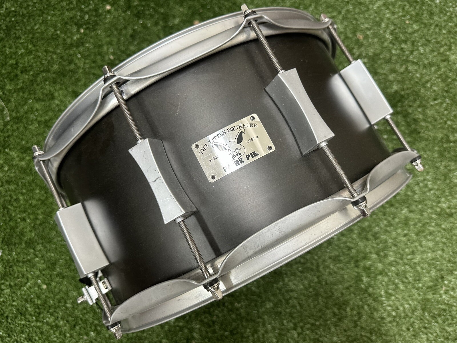 Pork Pie Little Squealer Snare Drum 14 x 7” Black Satin