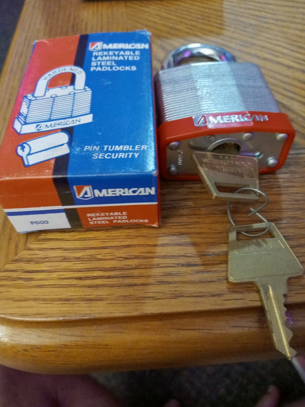 American.. P600 ... Padlocks ..KEYED ALIKE K.D. or Mk.. Rekeyable!!