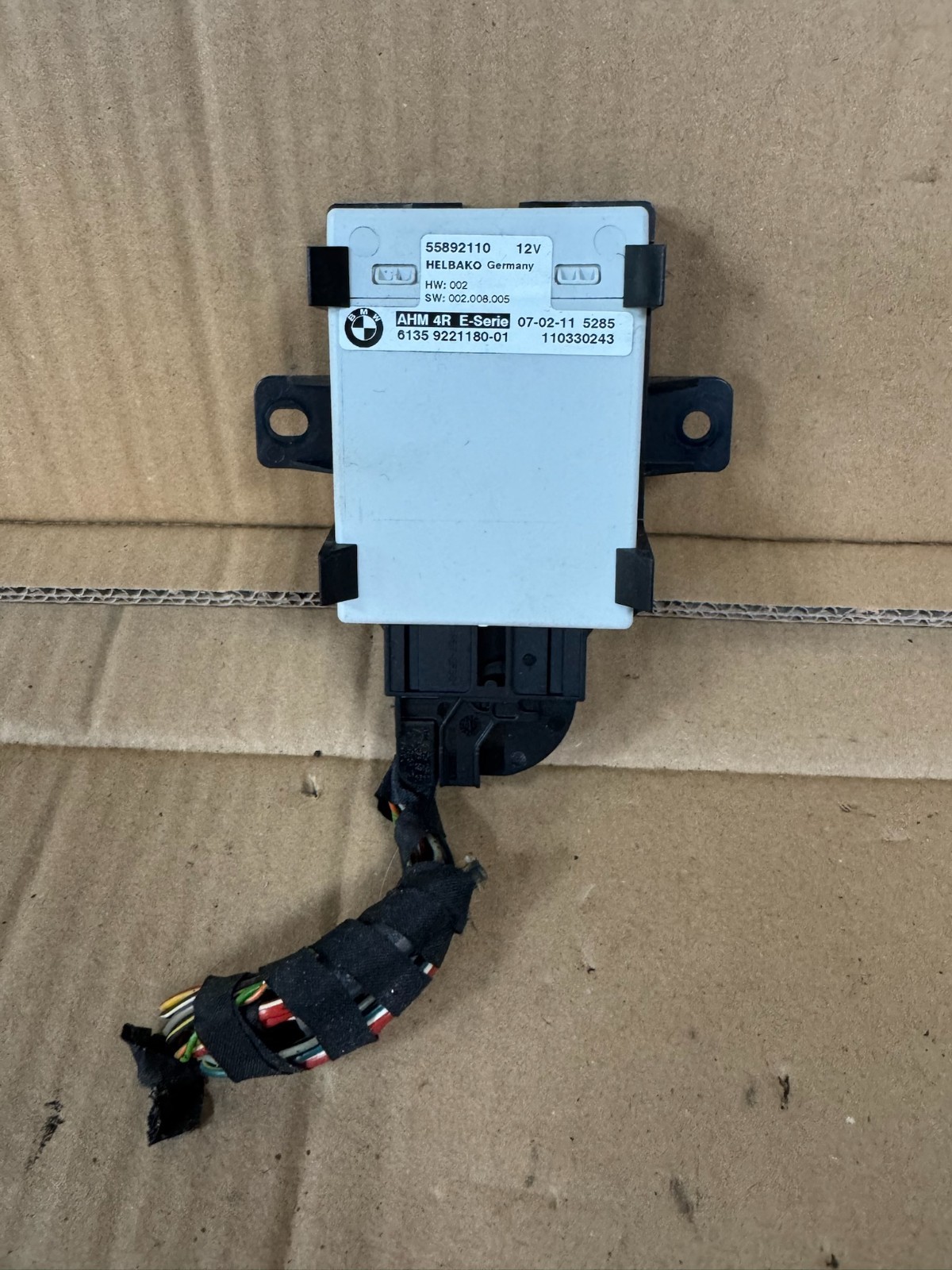 2011 MINI COUNTRYMAN 1.6 2.0 DIESEL TOWBAR CONTROL MODULE GENUINE 9221180