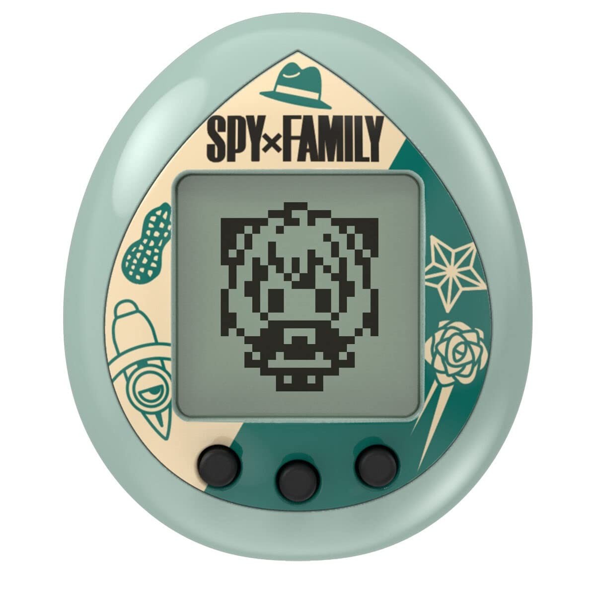 Tamagotchi Nano x SPY x Family - Spy Green - Take Care of Anya Forger!