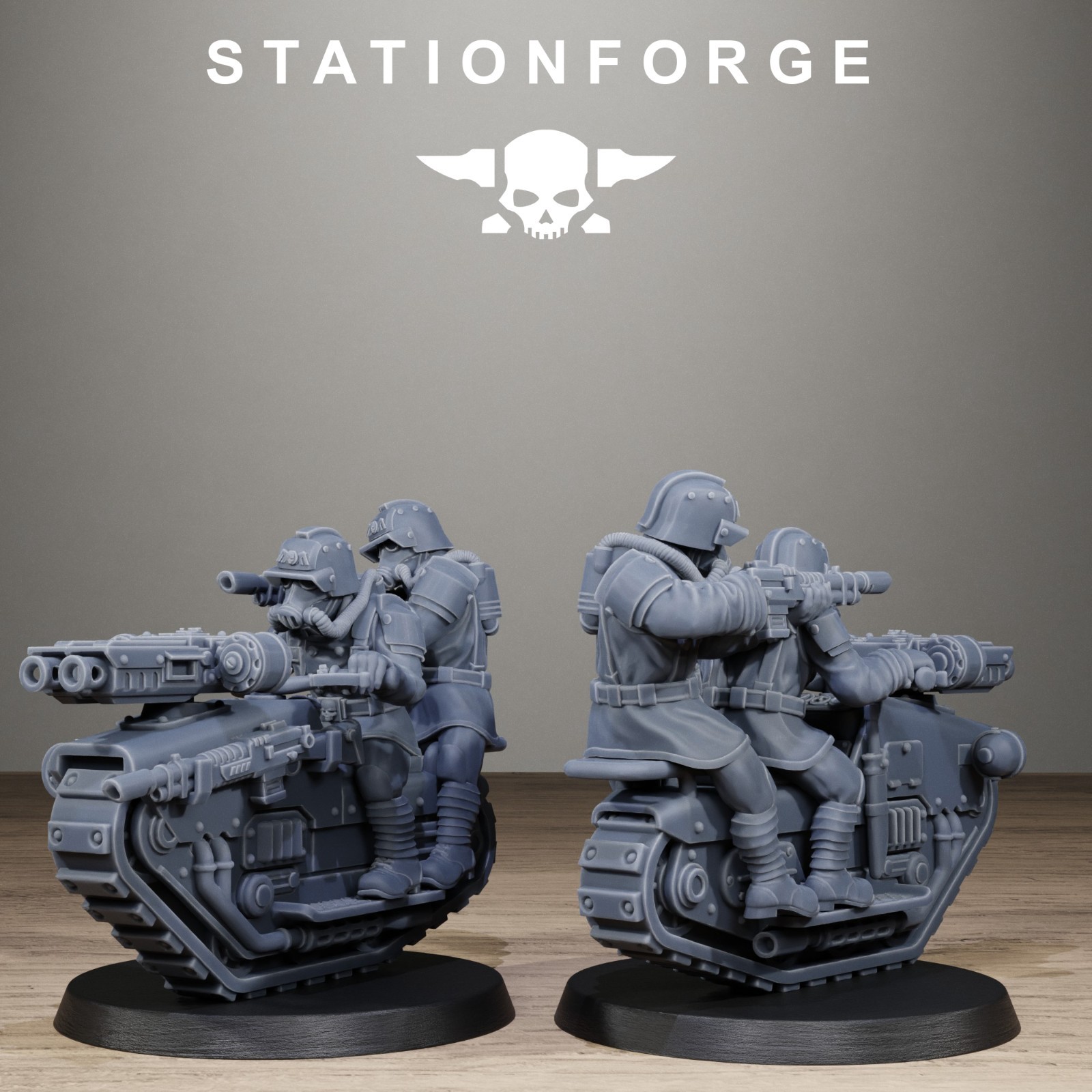 GrimGuard War Treader | Station Forge | Licensed 3D Printed Miniatures