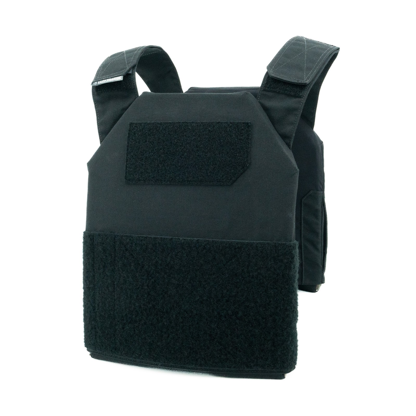Haley Strategic Thorax Incog Plate Bags Medium Black 4-Way Stretch TABLOC