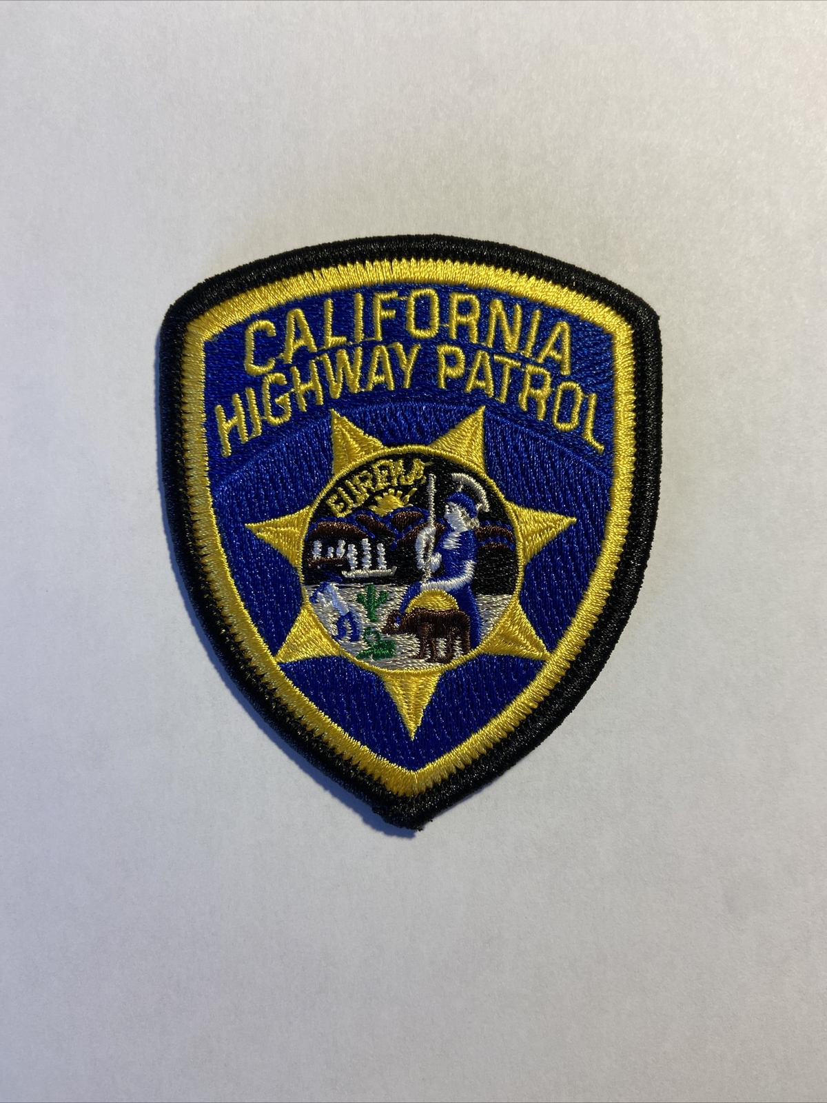 California Highway Patrol Shoulder Hat Patch