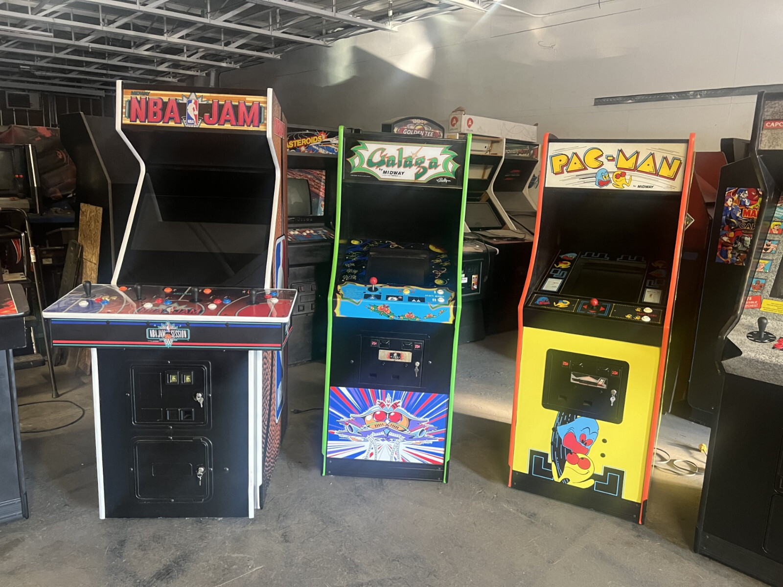 ARCADE MACHINE PACKAGE BUNDLE- 10 most popular ARCADE MACHINES - FREE SHIPPING