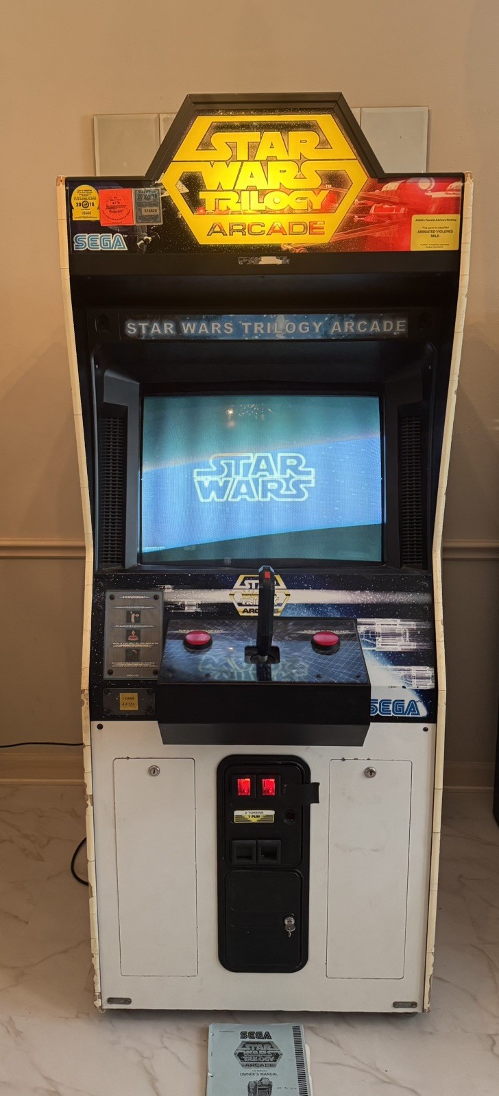 SEGA Star Wars Trilogy Arcade Machine