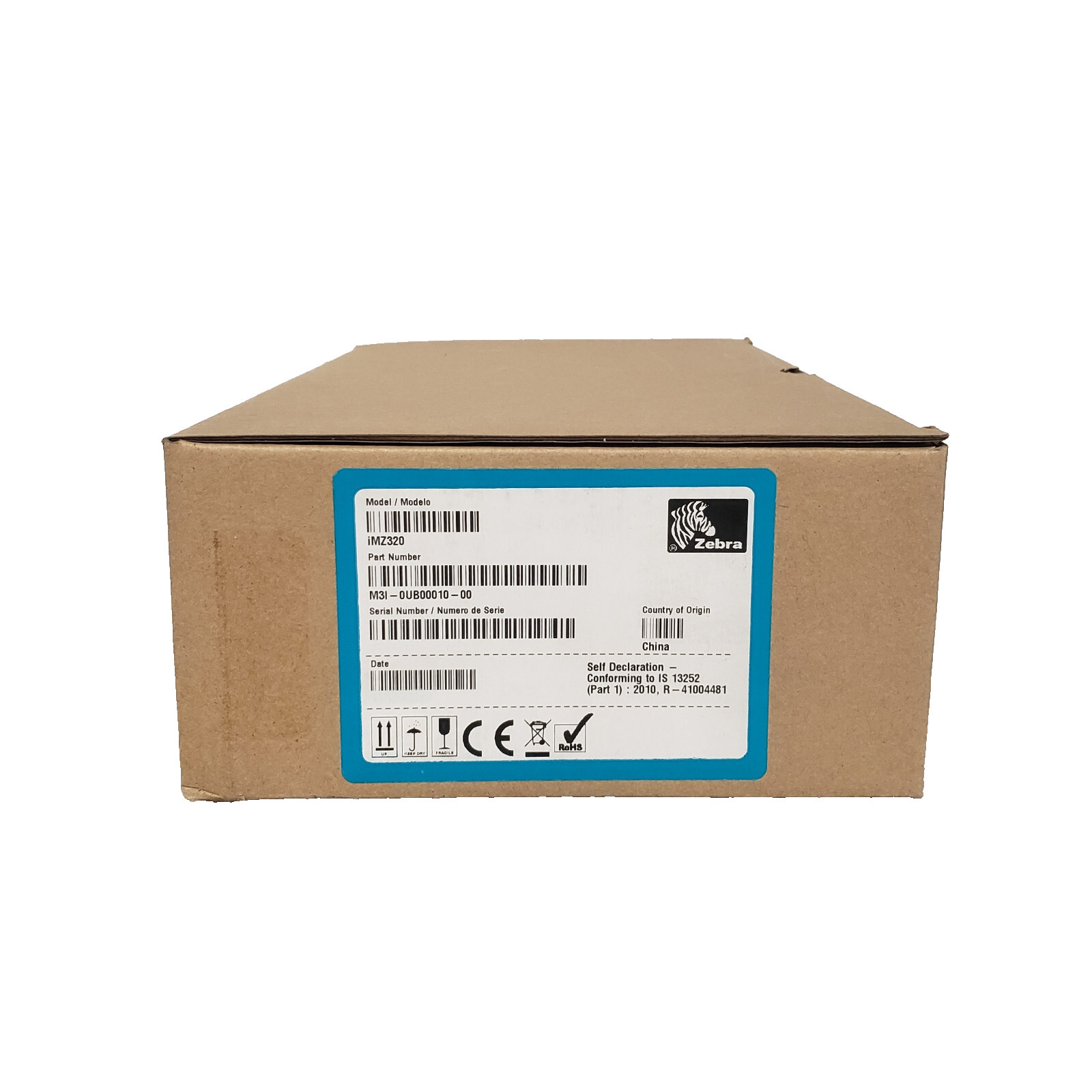 Zebra iMZ320 Mobile Wireless POS Thermal Receipt Printer 3" Bluetooth iOS - NEW