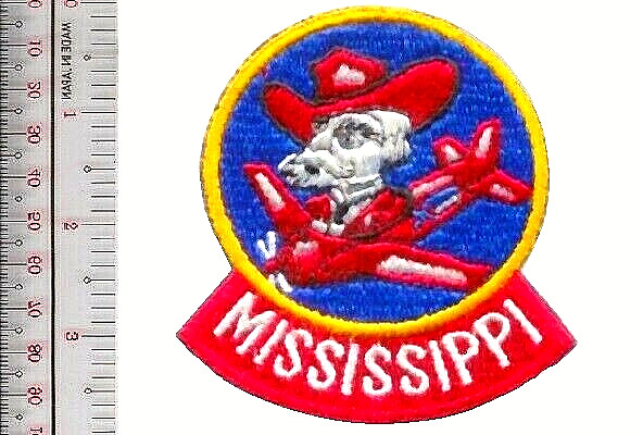 US Civil Air Patrol Mississippi Wing Air Force Auxhiliary Patch vel NO TARIFF