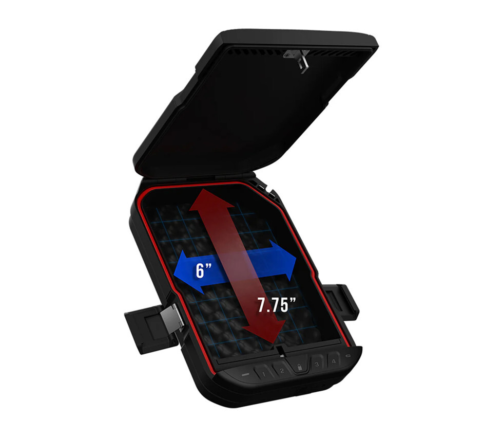 LifePod Electronic Lock Box Weatherproof Travel Case for Security on the Go
