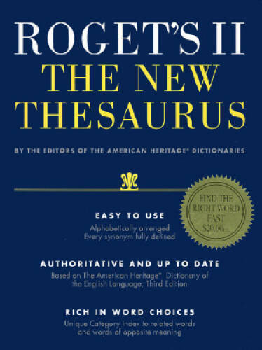 Rogets II: The New Thesaurus - Hardcover - ACCEPTABLE