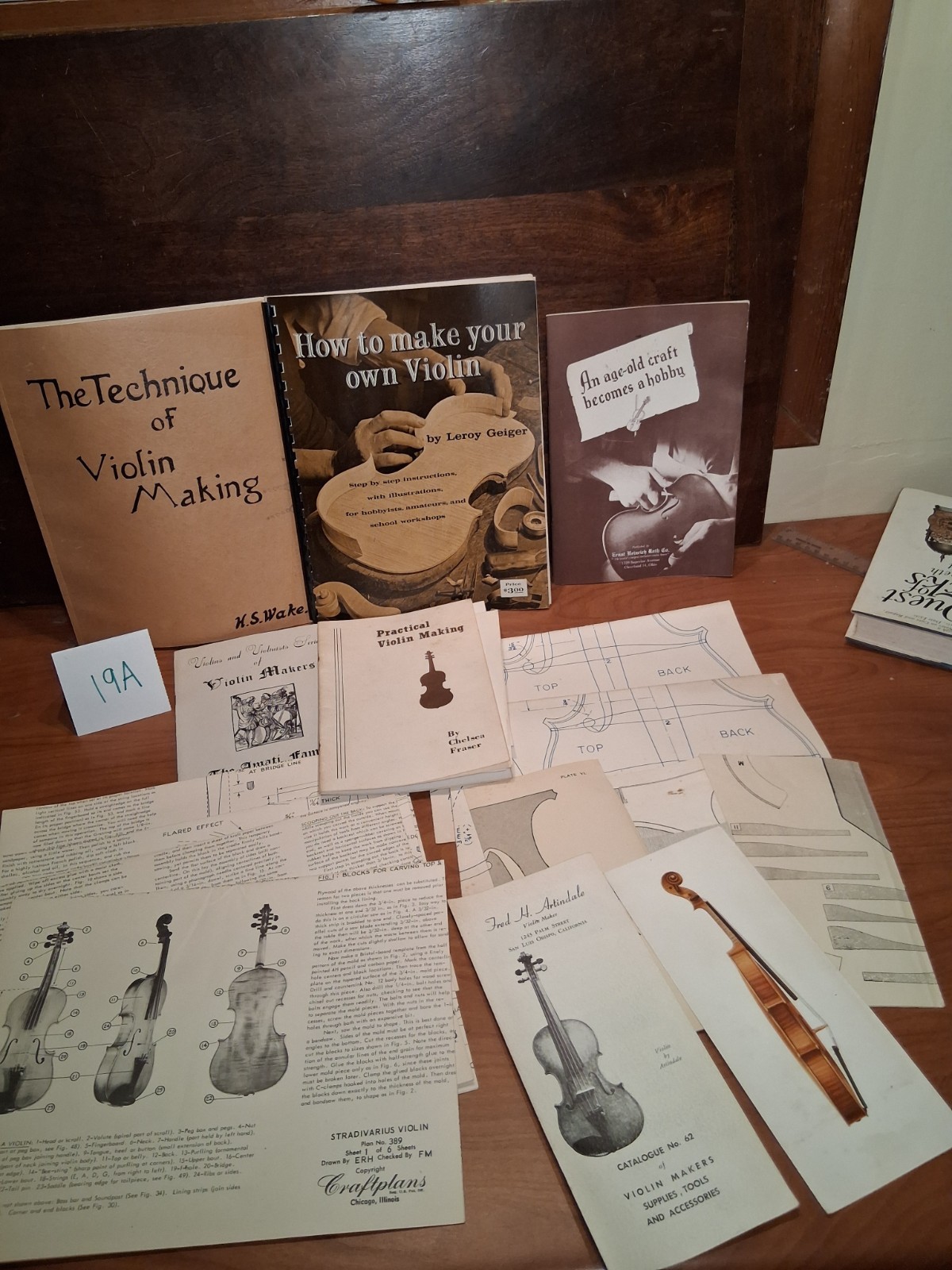 Violin Making Techniques Chelsea Fraser Amati Stradivarius Plans