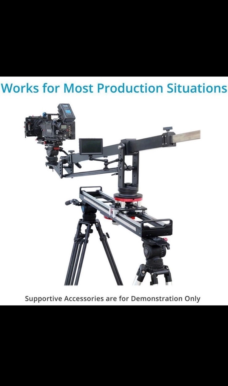 Proaim Flyking Precision Video Camera Slider (Mitchell Mount) + Flight Case 4ft!