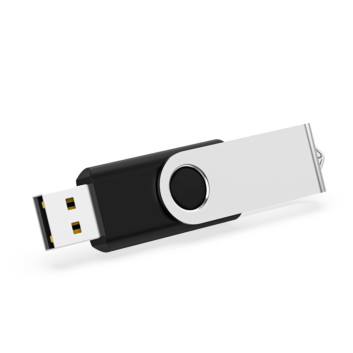 10Pack Swivel USB Flash Drives Memory Stick U Disk Thumb Pendrive Storage Black