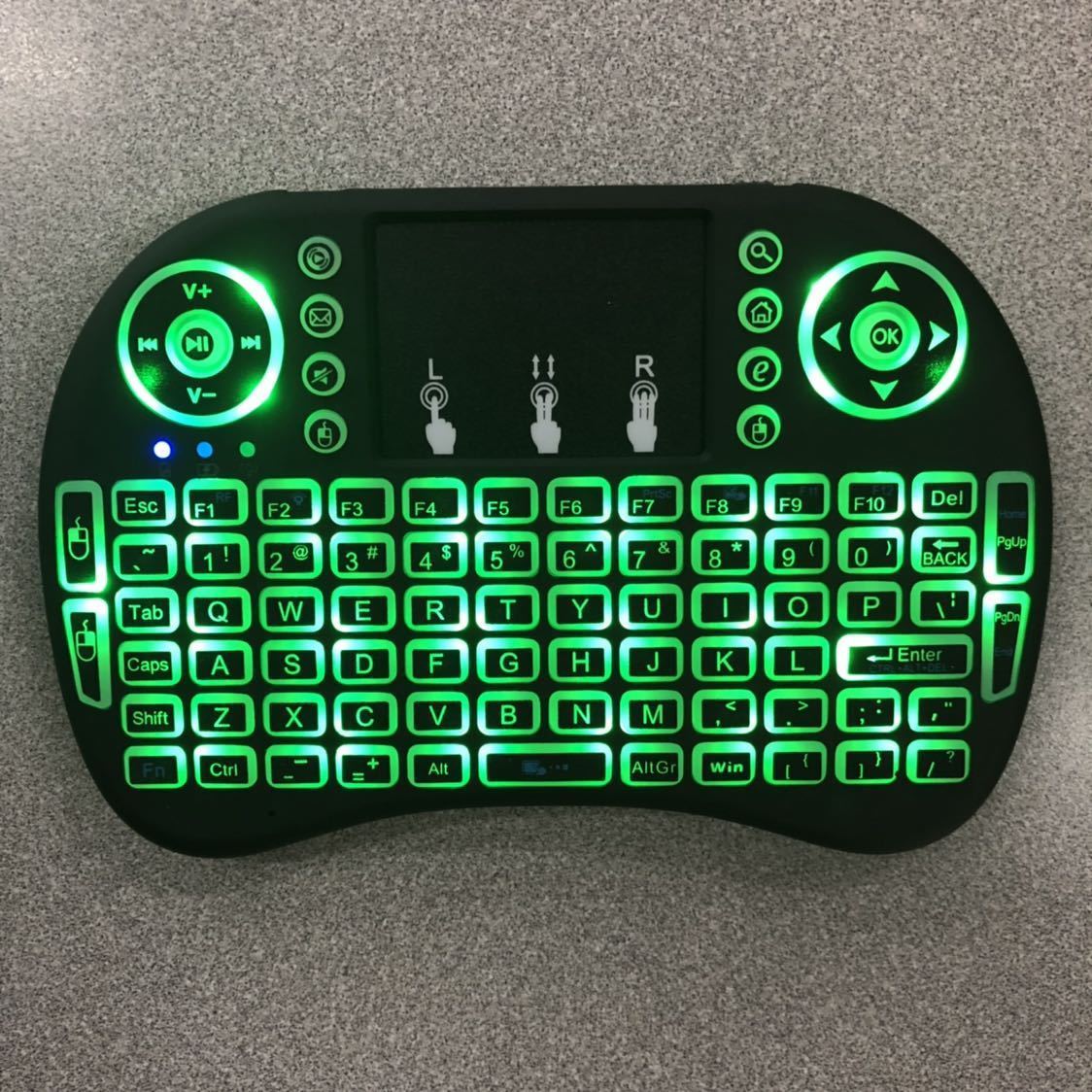 Mini 3 Backlit i8 2.4GHz Wireless Keyboard for Respberry LG TV Box Android PC