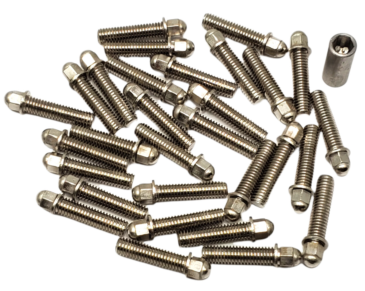 NHX RC M3x12mm Scale Screw Kit for Beadlock Hub/Ring wNut Tool Stainless 30pcs
