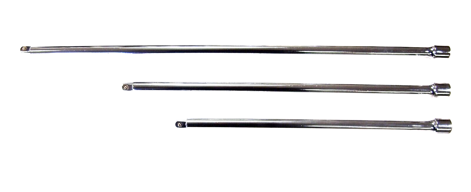 HOTECHE 3pc 1/2" Dr Socket Extension Bar Set 15" 18" 24" Extra Long SP181208