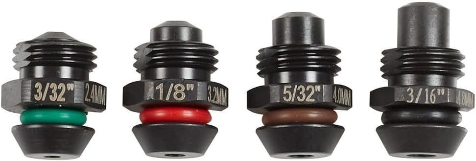 Milwaukee Tool 48-54-0100 M12 Rivet Tool Retention Nose Pieces 4Pk
