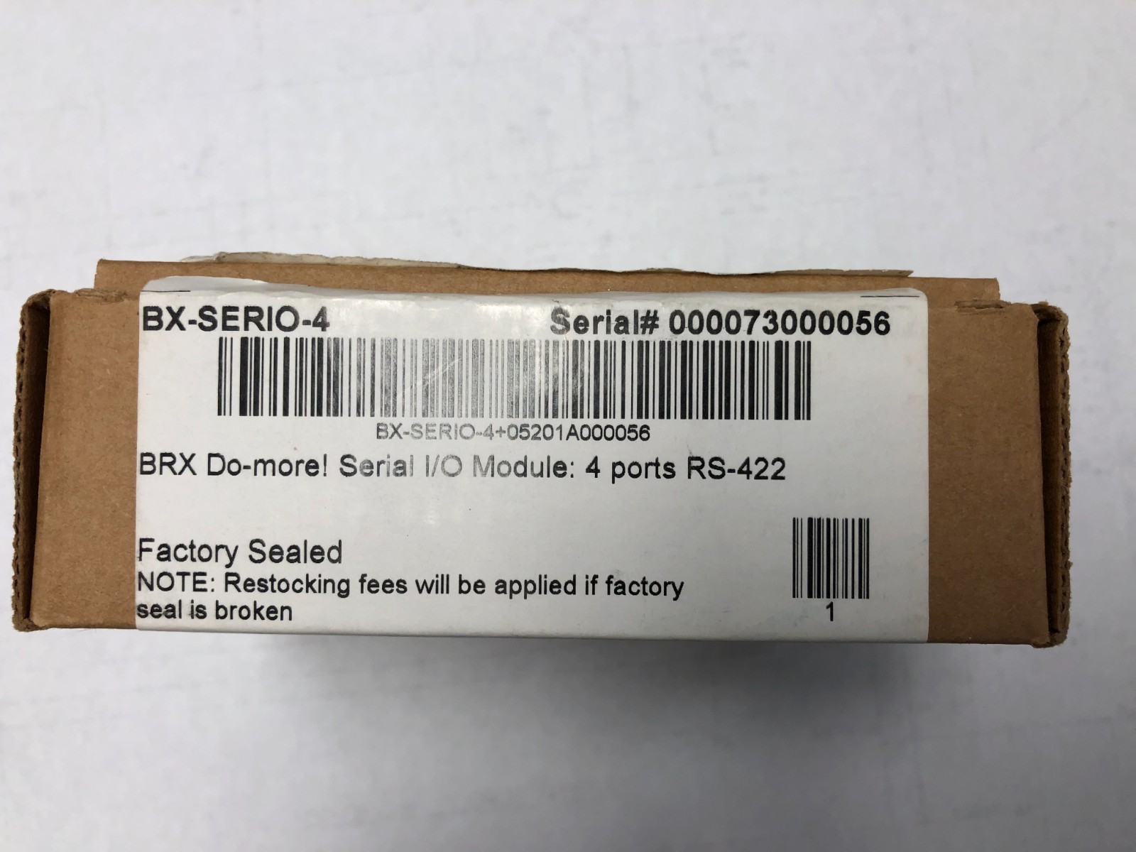 New open box BX-SERIO-4 BRX communication module Modbus RTU and ASCII
