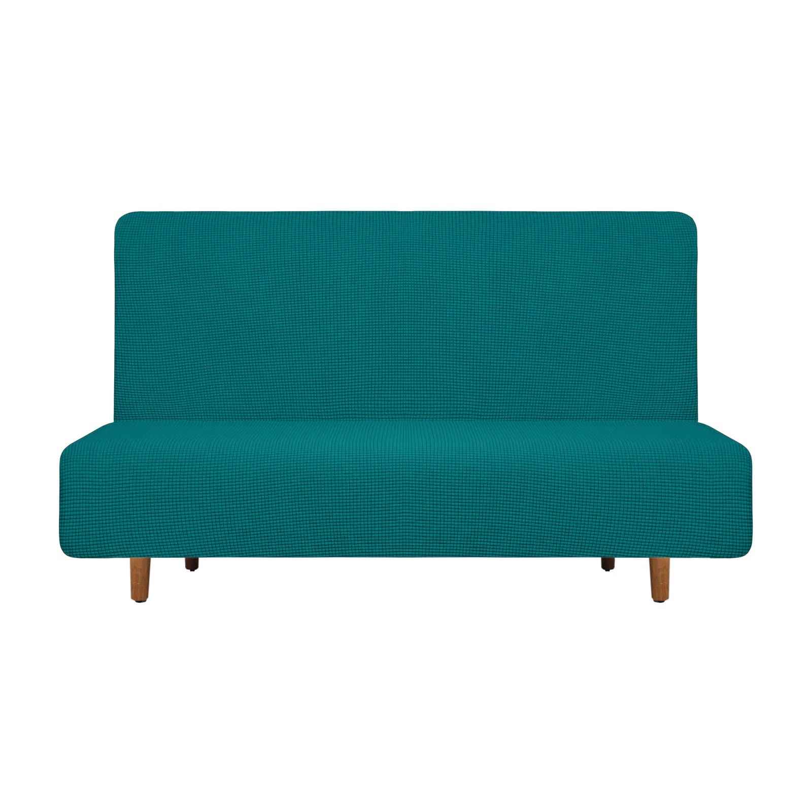 Stretch Sofa Bed Cover, Couch Slipcover Fit Length 47"-59", Dark Green