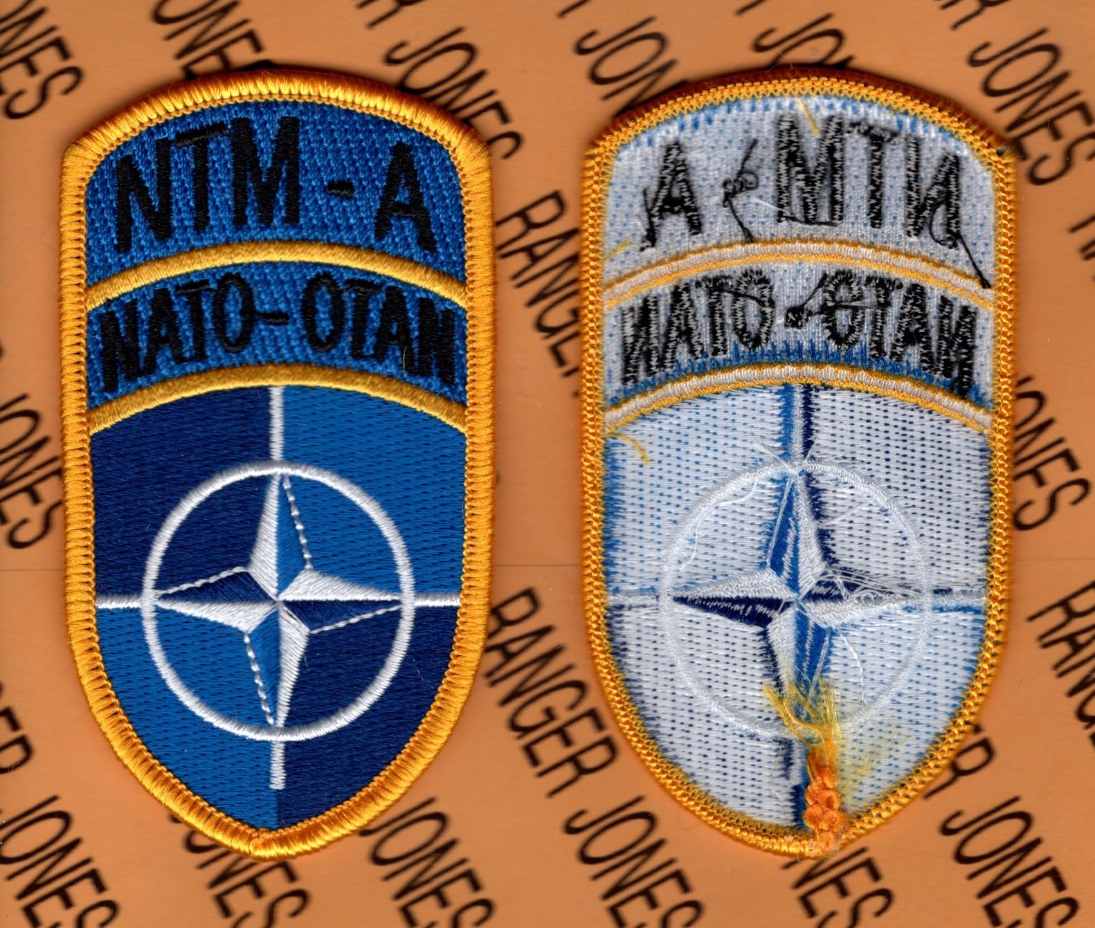 U.S Army Element NATO Training Mission NTM-A Afghanistan ~4" patch m/e