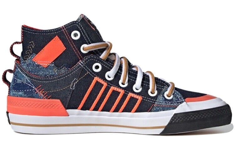 adidas Nizza Hi DL Denim Patchwork - FZ5238
