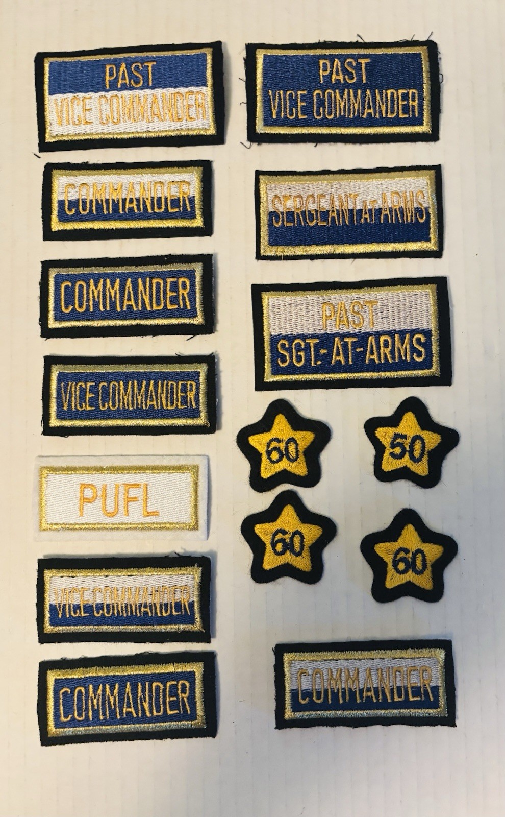 ( LOT OF 15  ) American Legion Patches  Memorabilia