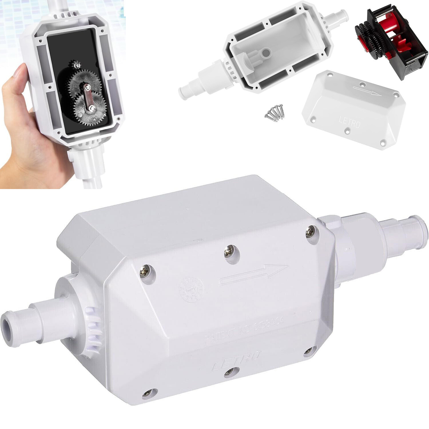 for Pentair E10 White Back-Up Valve Replacement Automatic Pool Cleaner