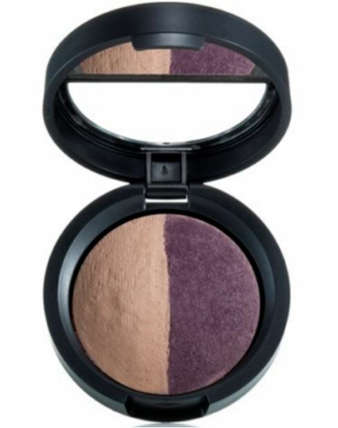 New LAURA GELLER Baked Color Intense Shadow Duo - Candy/Fig 0.26/75g