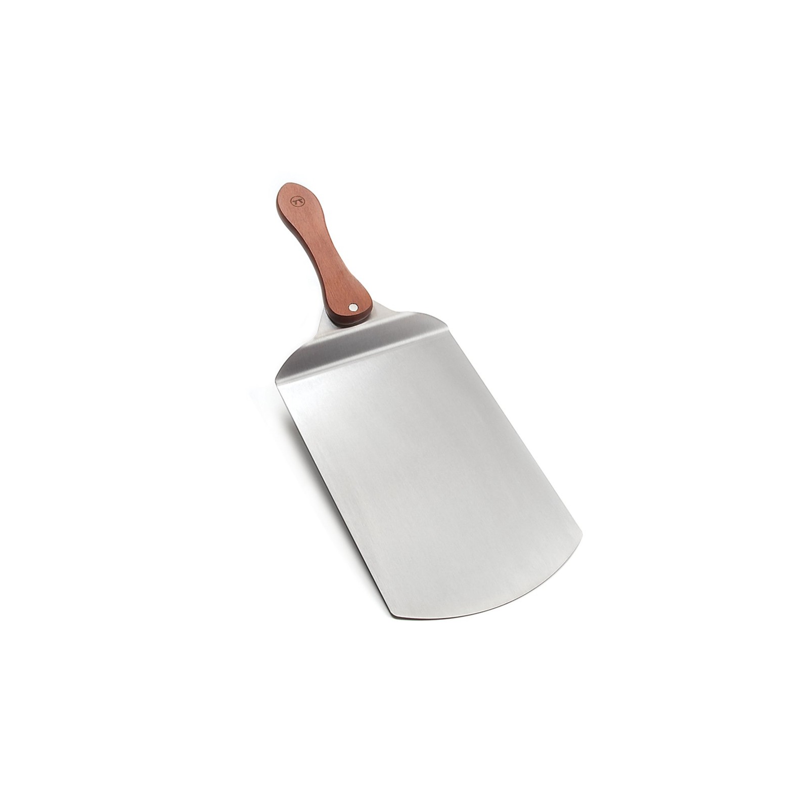 Stainless Steel Pizza Peel with Collapsible Rosewood Handle, 20-Inch Overall,...