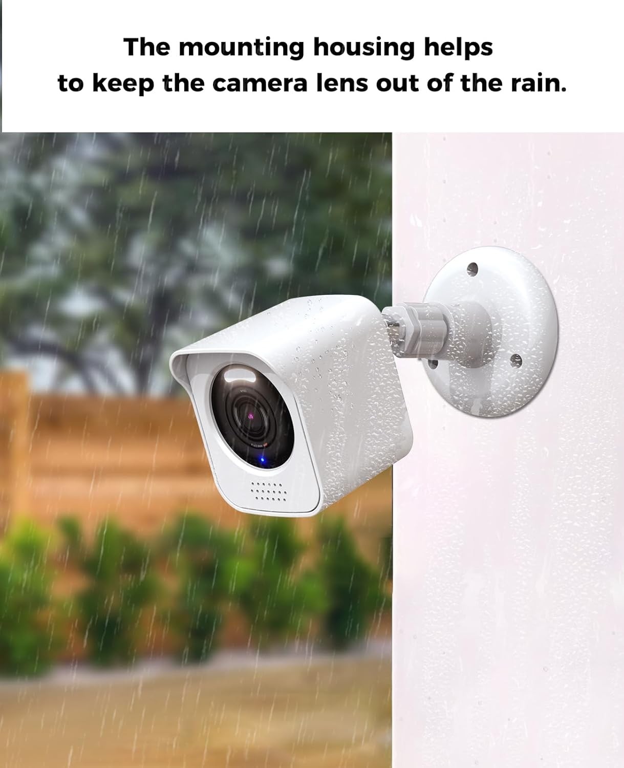 All-New Wyze Cam V4 Camera Surveillance Mount, Compatible with white