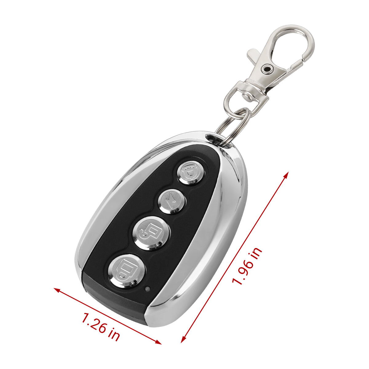 Backup Remote Control Key for Automatic Sliding Gate Operator Opener 2 PCS