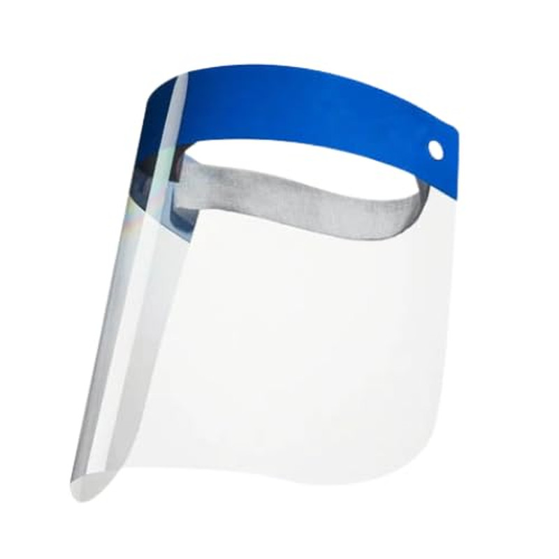 Global Salon World Safety Face Shields with Anti-Fog Coating (Pack of 4) TCP - U