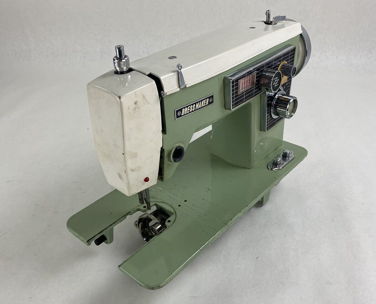 Vintage Dressmaker Sewing Machine Model Number 205 For Parts or Repair
