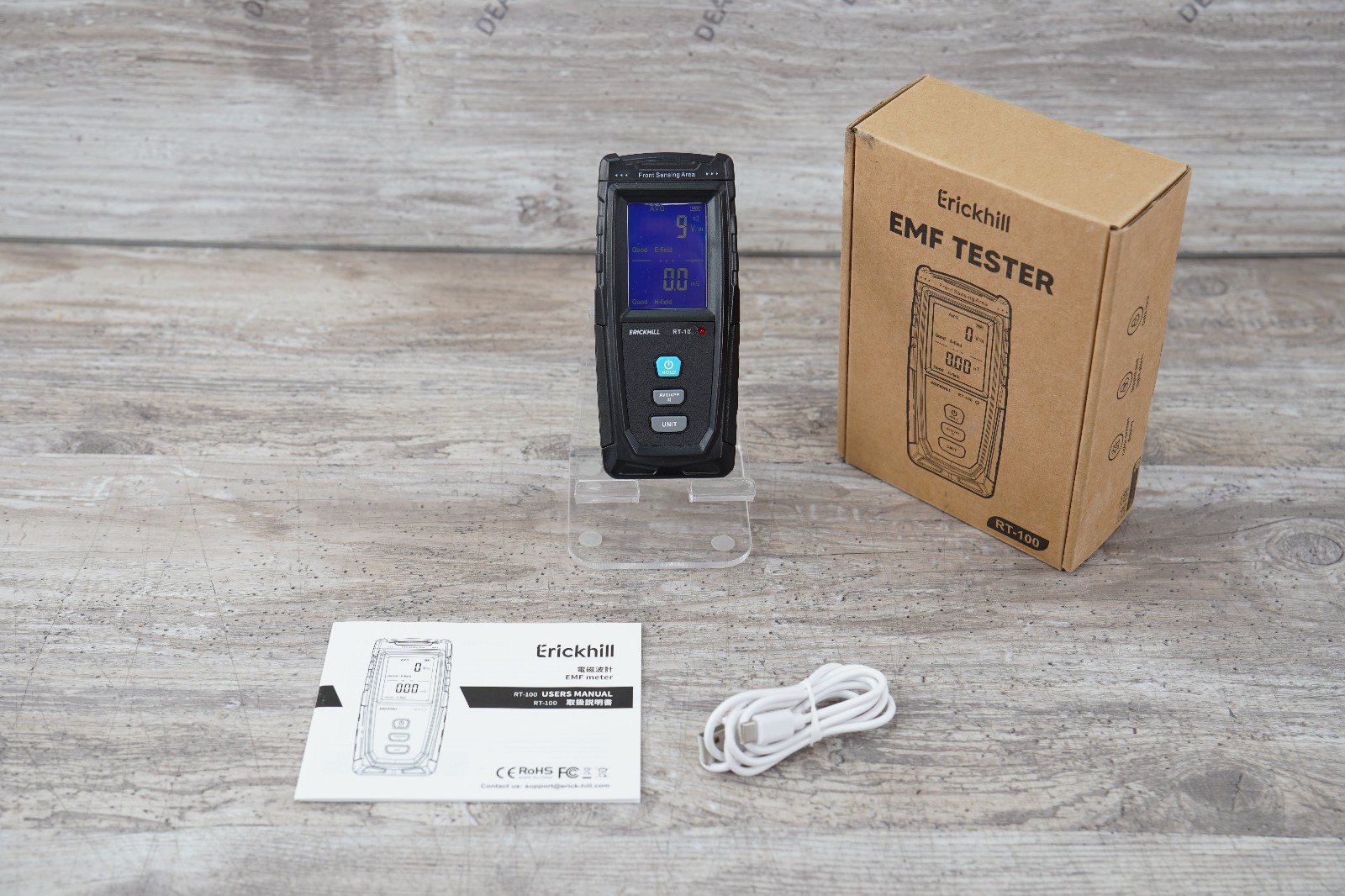 ERICKHILL RT-100 Professional EMF Tester