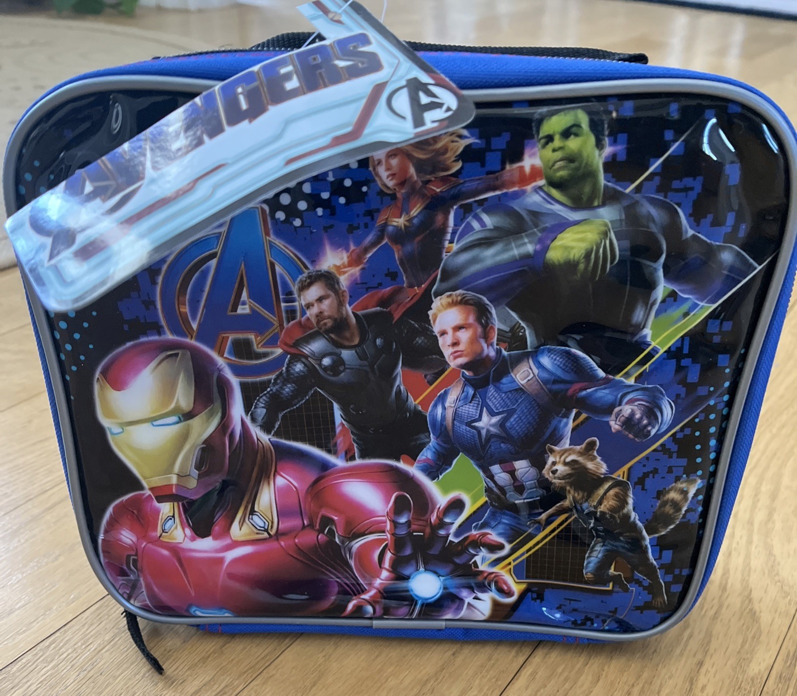 Marvel Avengers Soft Zippered Lunch Box Great For Snacks Sandwiches Drinks