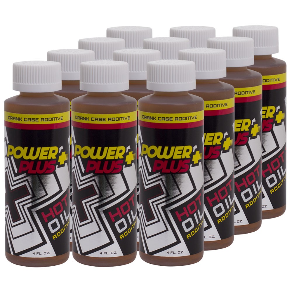 Power Plus Engine Oil Additive 19769-58 (12pk); Hot Oil 4oz Combustion Enhancer