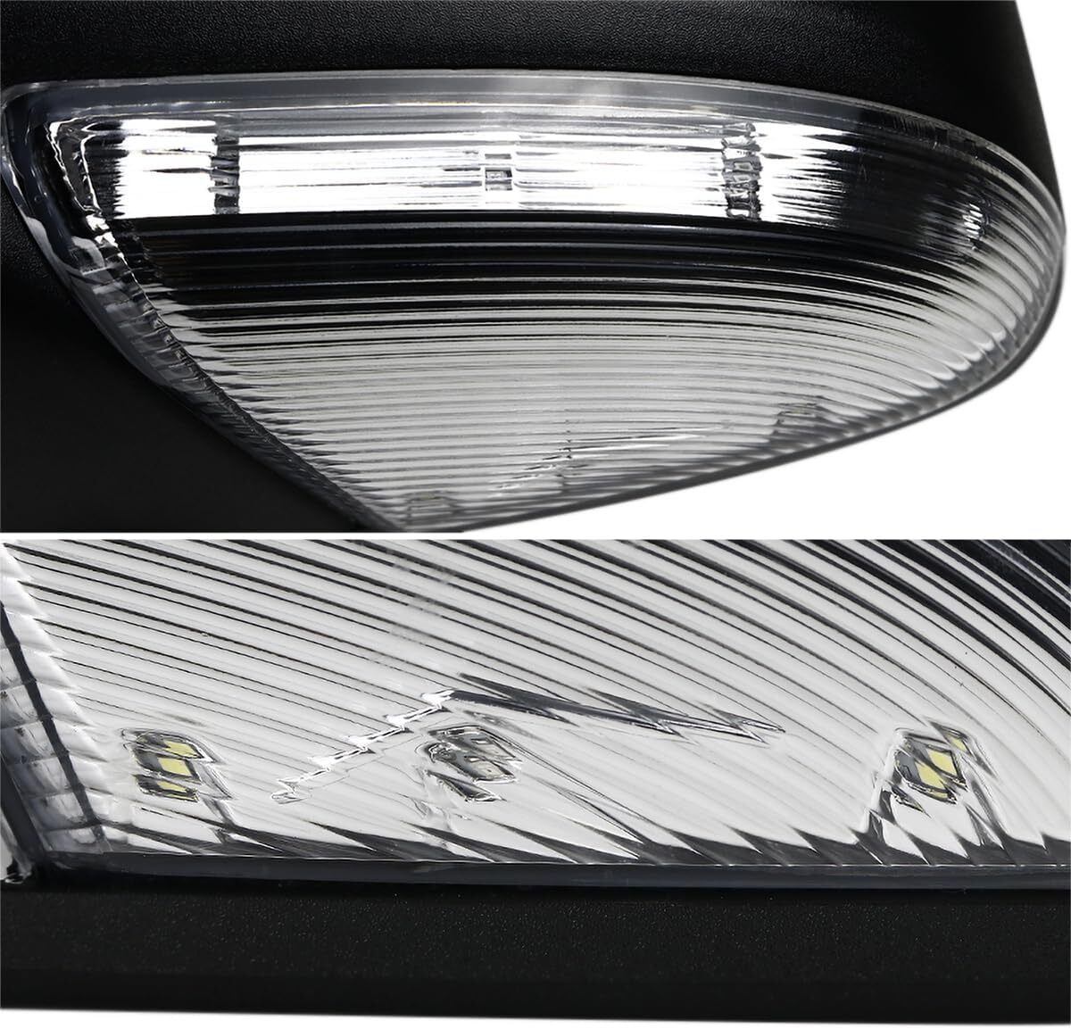 Left/Driver For 2013-2019 Dodge Ram 1500 Power Fold +Heated+ Temp Sensor Mirror