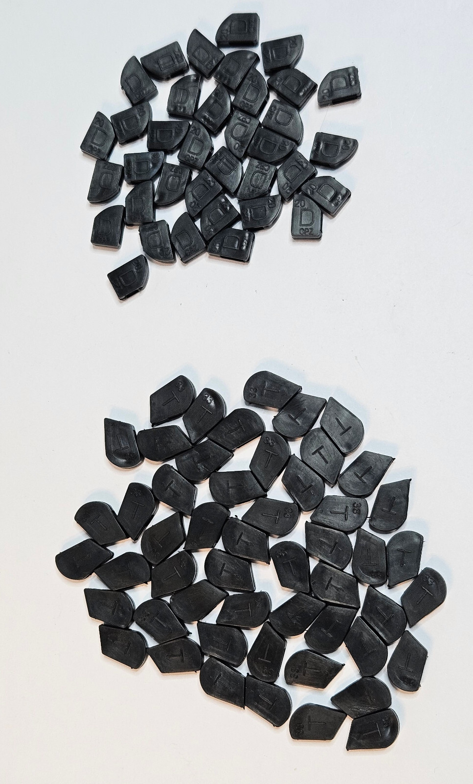 Set 88 qty Casio Privia Piano Hammer Caps Rubber Key Gomas Para Teclas AP PX CDP
