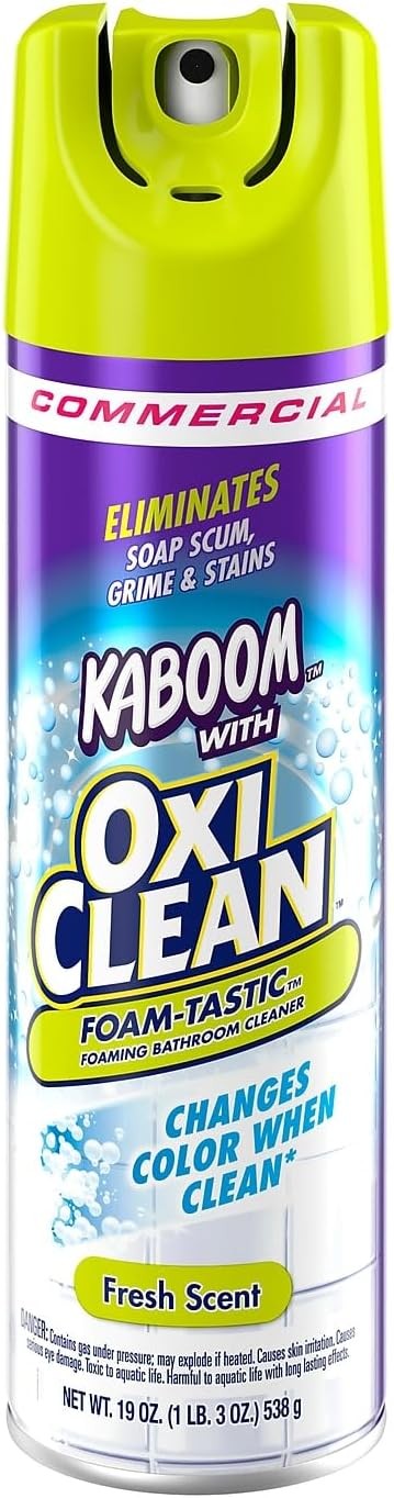 Kaboom 5703700071CT Foamtastic Bathroom Cleaner, Fresh 19 Ounce (Pack of 1)