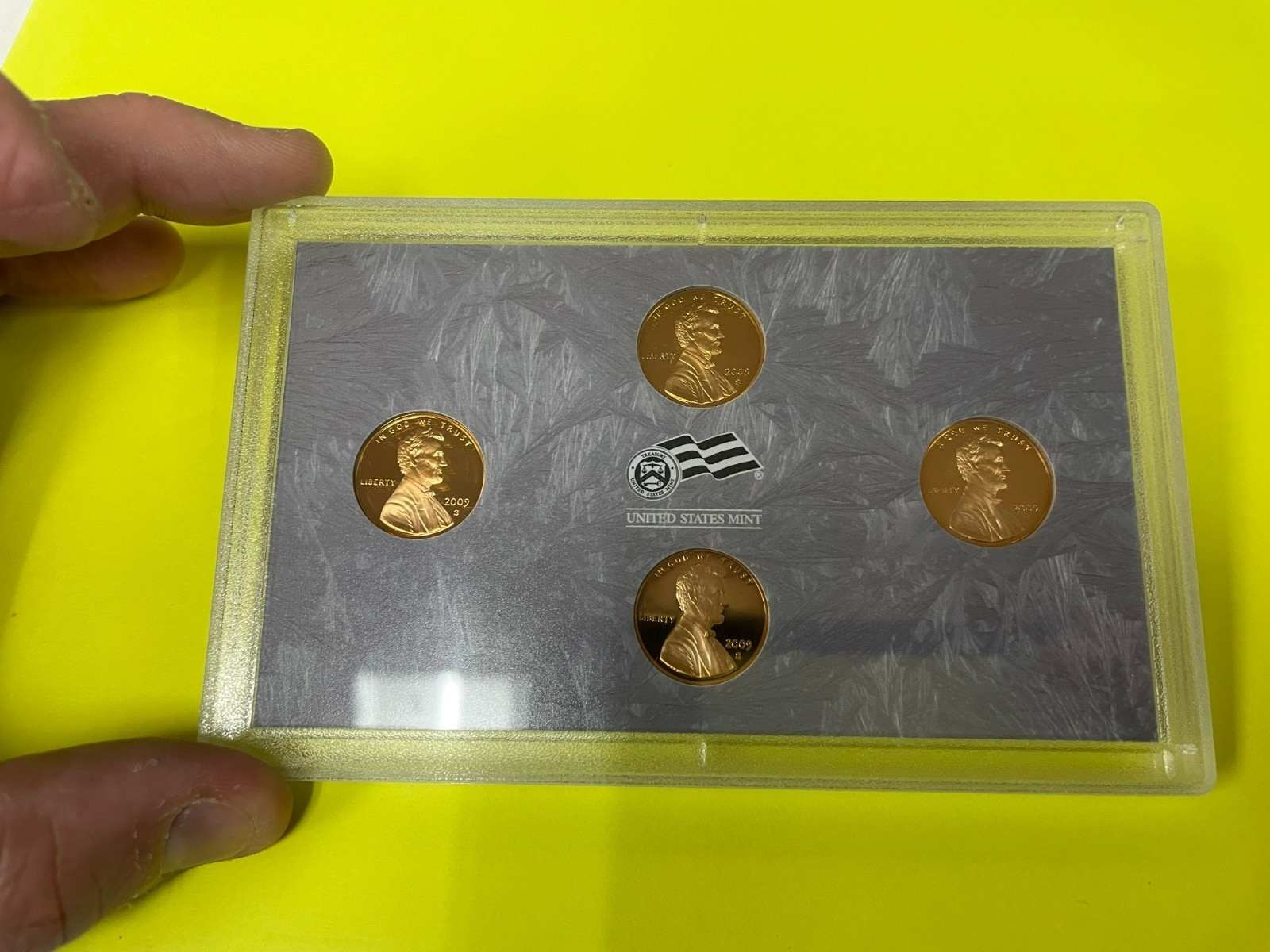 2009 US Mint Lincoln Bicentennial One Cent Proof Set #4 Toning