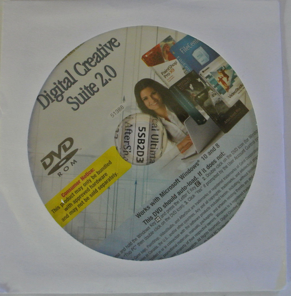 New Corel Digital Creative Suite 2.0